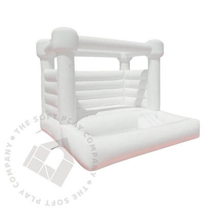 Midi Marshmallow Bounce with Ball Pool, 10x10ft