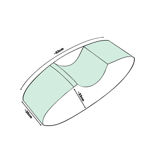 Rocker - Single | Pastel Mint & White